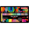 photo - Feutres dessin - STABILO Pen 68 Max - Pointe large - Arty - 20 couleurs - Boite métal
