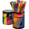 photo - Feutres de coloriage - STABILO - Pen 68 - Arty - 45 couleurs - Pot métal
