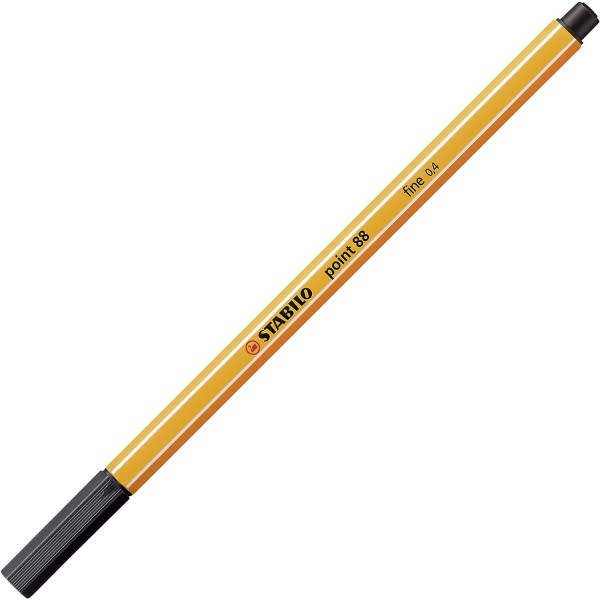 Feutres - STABILO - Point 88 - Arty - 45 couleurs - Pointe fine - Pot métal