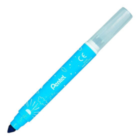 12 feutres de coloriage - Pour enfant - Pointe large - Lavable - Pentel Arts