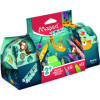 photo - Trousse avec 12 crayons de couleur + 12 feutres - Maped - Coloriage - Ecole