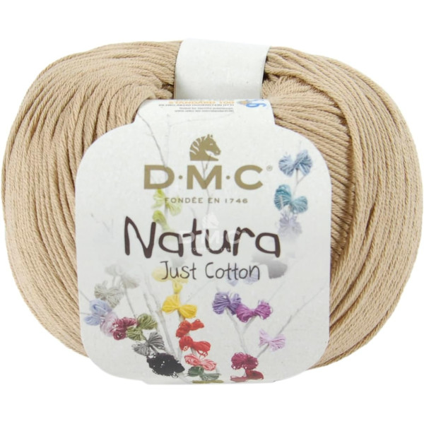 photo - Pelote - 100% coton - Canelle - N37 - DMC - Natura Just Cotton - Tricot - Crochet