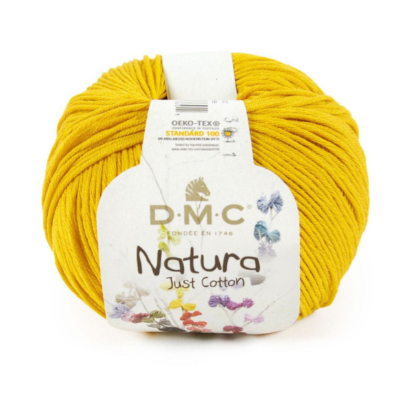 photo - Pelote - 100% coton - Giroflée - N85 - DMC - Natura Just Cotton - Tricot - Crochet
