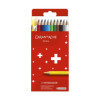 photo - Crayons de couleur - Caran d'Ache - Swisscolor - 12 couleurs - Dessin - Beaux-arts