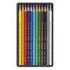 Crayons de couleur - Aquarellable - Caran d'Ache - Prismalo - 12 couleurs