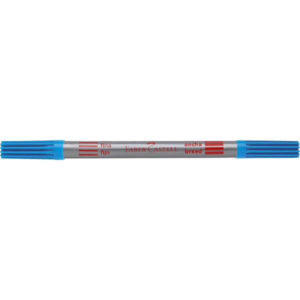 Feutres de coloriage - Double pointe - 40 couleurs - Enfant - Faber-Castell