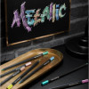 Crayons de couleur - 12 teintes métallisées - Coloriage - Enfant - Faber-Castell - Black édition