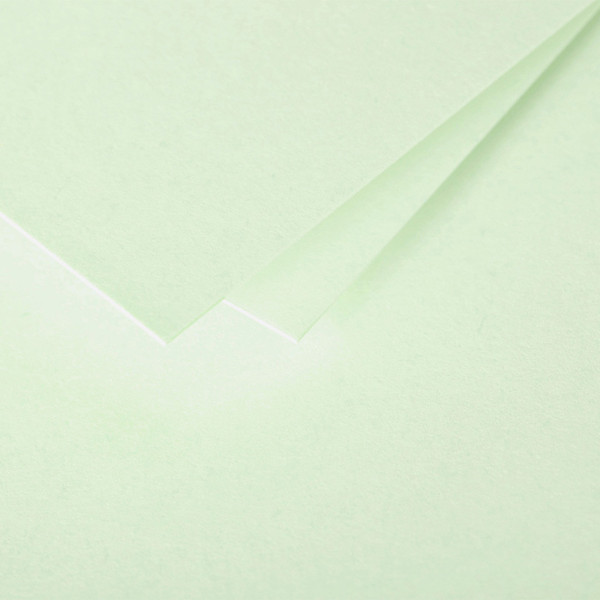 Enveloppes - Carré - 140x140mm - Pollen - Vert - 20 unités - Clairefontaine