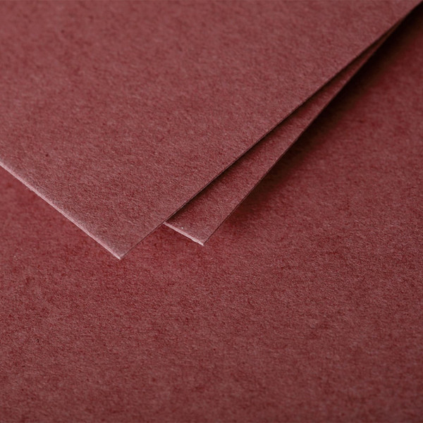 Enveloppes - Carré - 140x140mm - Pollen - Bordeaux - 20 unités - Clairefontaine