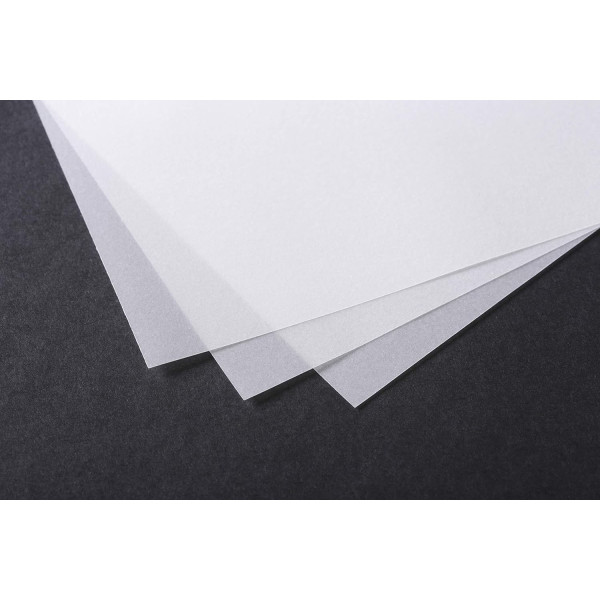 Papier millimétré + papier calque - A4 - 21x29,7 cm - Pochette de 12 feuilles - Clairefontaine