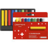10 pastels à la cire - Permanents - Beaux-arts - Couleurs assorties - Caran d'Ache - Swisscolor
