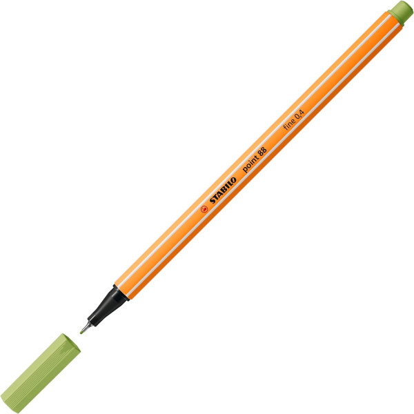 Feutres - Ecruiture - Pointe fine - Stabilo - Point88 - Edition NatureColors - 10 couleurs
