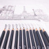 Crayons graphite - Dessin - Beaux-arts - Conté à Paris - 12 dureté 3H à 6B