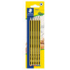 photo - Lot de 5 crayons graphites - Dureté de 2B à 2H - Bois recyclé - Staedtler - Noris