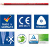 36 crayons de couleur - Forme triangulaire - Fabriqué en bois recyclé - Staedtler - Noris colour  187