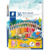 photo - 36 crayons de couleur - Aquarellable -  Staedtler - Noris Aquarell