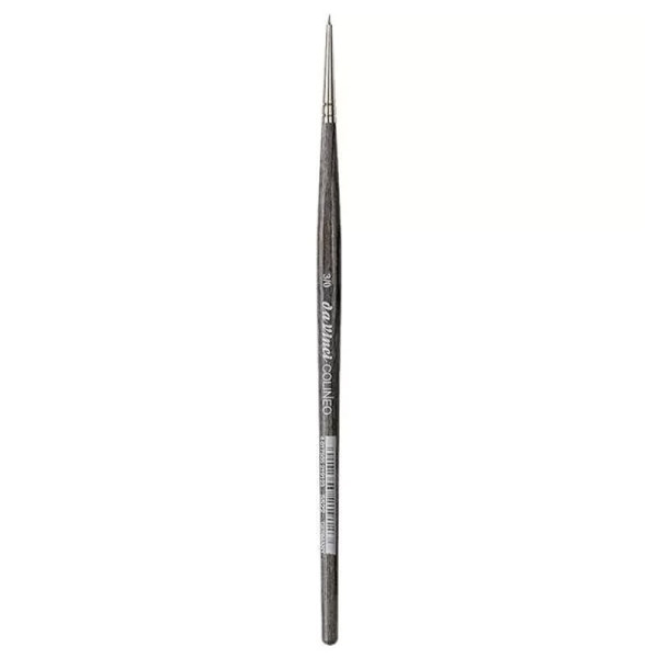photo - Pinceau - Repiqué - Fibres synthétiques - Aquarelle - Da Vinci - Colinéo - 5526 - N°3/0