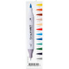 Marqueurs à alcool - Double pointe brush - Dessin, illustration, manga - 12 couleurs - Graph'it