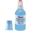 photo - Colle liquide - Incolore - Avec applicateur caoutchouc - Flacon 55ml - Pentel