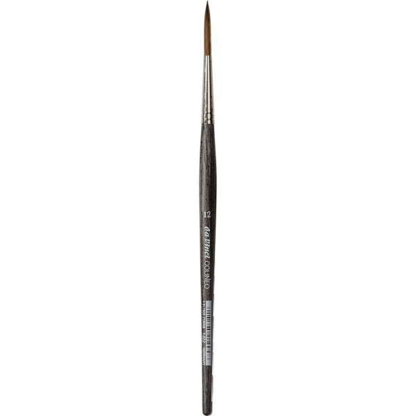 Pinceau - Traînard - Fibres synthétiques - Aquarelle - Da Vinci - Colinéo - 1222 - N°12