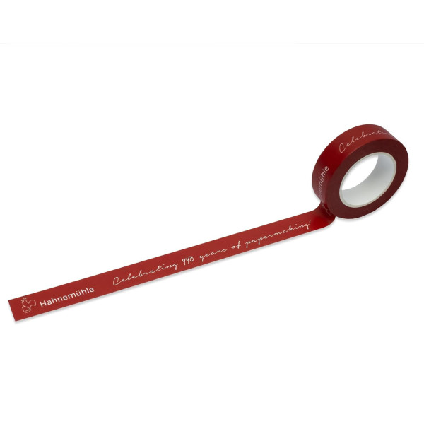 Masking tape - Ruban adhésif - Rouge - Pour aquarelle - Imperméable - 20mx15mm