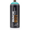 photo - Bombe de peinture - 50% True Cyan - BLK400-TR5010 - Montana Cans Black - 400ml - Graffiti