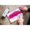 Bombe de peinture - Marquage craie - Effaçable - Red - CH3000 - 400ml - Montana Cans Chalk