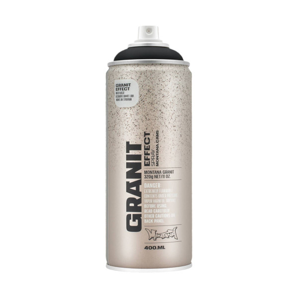 photo - Bombe de peinture - Black - Effet granit - EG9000 - 400ml - Montana Cans Effect