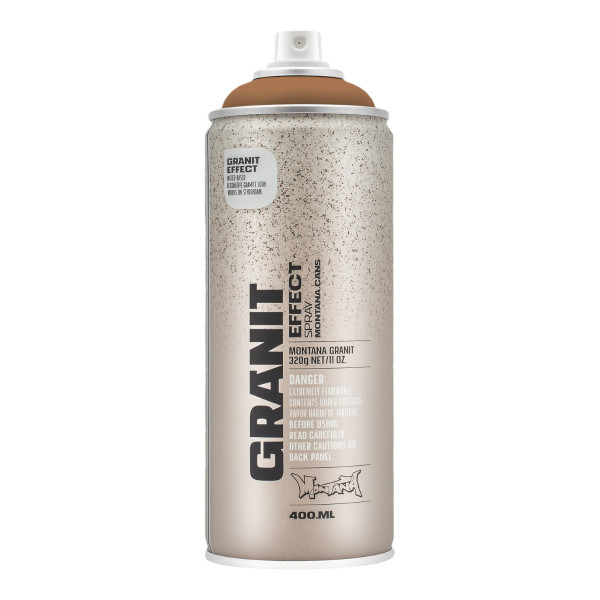 photo - Bombe de peinture - Brown - Effet granit - EG8000 - 400ml - Montana Cans Effect