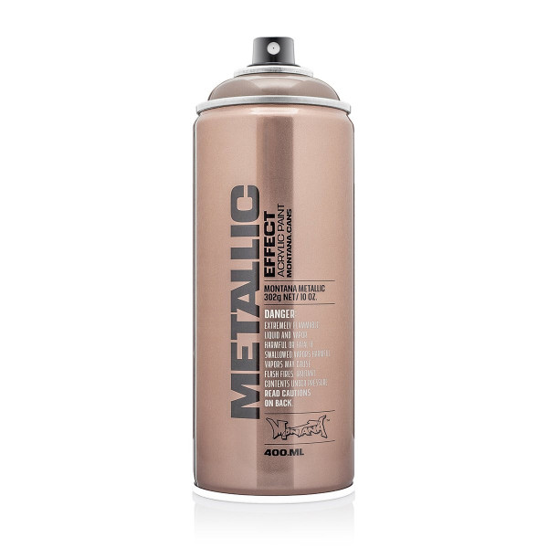 photo - Bombe de peinture - Champagne - Effet métallique - Acrylique - EMC2010 - 400ml - Montana Cans