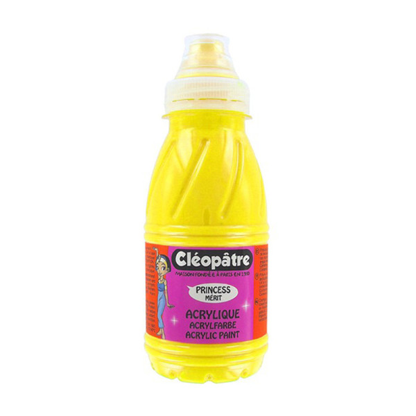peinture-acrylique-princess-merit-jaune-dore-250ml-cleopatre