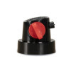 Caps - Valve - Pour bombe de peinture - Fat cap transversal - Tracé biseauté - Débit variable
