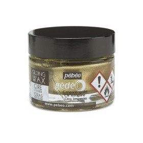 photo - Cire à dorer - Or empire - Tous supports - Pébéo - Gédéo - Pot de 30 ml