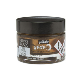 photo - Cire à dorer - Or antique - Tous supports - Pébéo - Gédéo - Pot de 30 ml