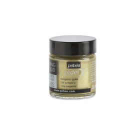 photo - Liquide à dorer - Or empire - Tous supports - Pébéo - Gédéo - Flacon 30 ml