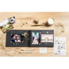 Album de scrapbooking - 32x22cm - Inclus stickers, feutres, pochoirs, coins photos - Exacompta