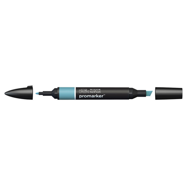promarker-vert-de-gris-feutre-double-pointe-fine-point-large-winsor-et-newton