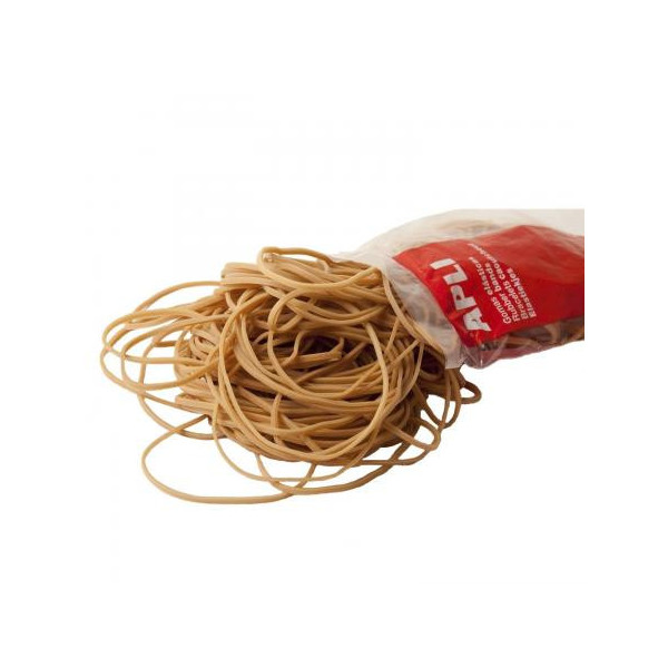 Bracelets caoutchouc 80x5mm sachet de 100g - Apli | à seulement 1,5 €