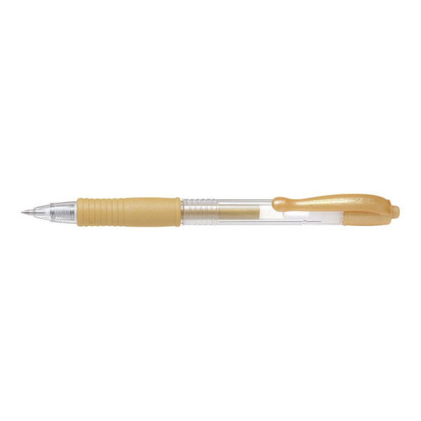 Stylo roller G-2 encre gel - Or - Pilot pas cher
