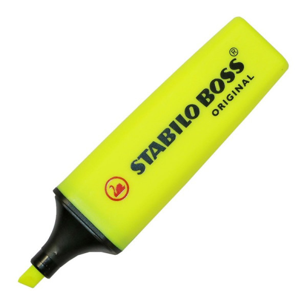 Surligneur jaune fluo Stabilo Original | à seulement 0,99 €
