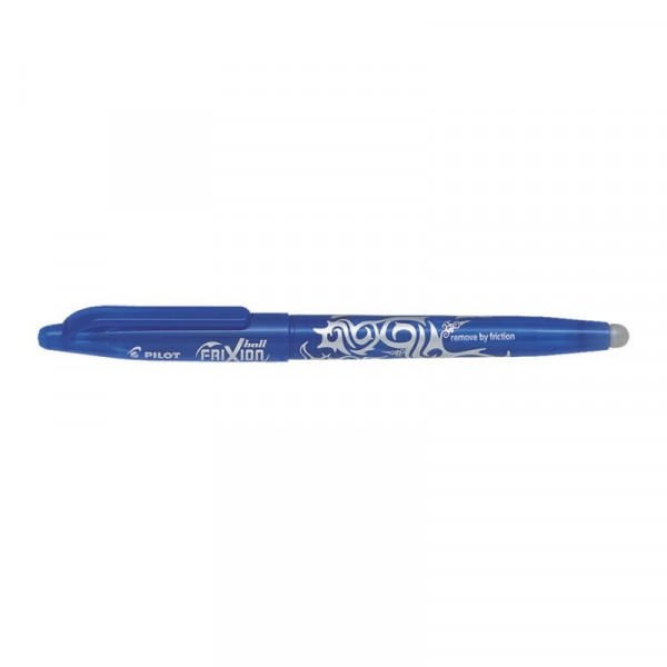 Stylo FriXion Ball pointe moyenne 0.7mm bleu Pilot pas cher