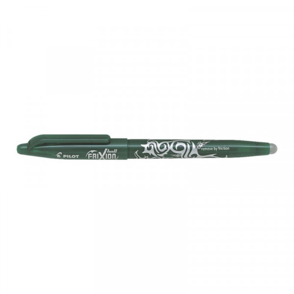 Stylo FriXion Ball pointe moyenne 0.7mm vert Pilot pas cher