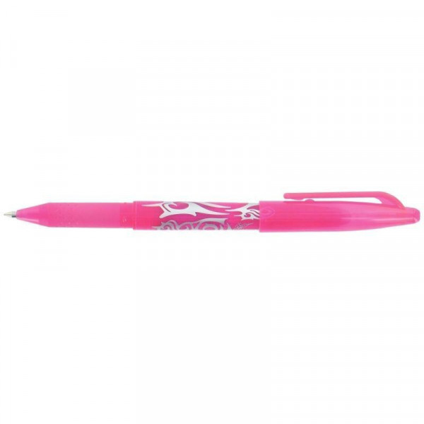 Stylo FriXion Ball pointe moyenne 0.7mm rose Pilot pas cher