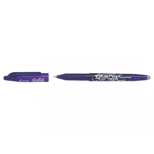Stylo FriXion Ball pointe moyenne 0.7mm violet Pilot pas cher