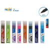 Lot de 3 recharges FriXion pointe moyenne 0,7mm rouge Pilot | à seulement 4,4 €