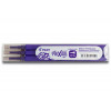 Lot de 3 recharges FriXion pointe fine 0,5mm violet Pilot pas cher