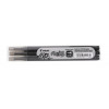 Lot de 3 recharges FriXion pointe fine 0,5mm noir Pilot pas cher