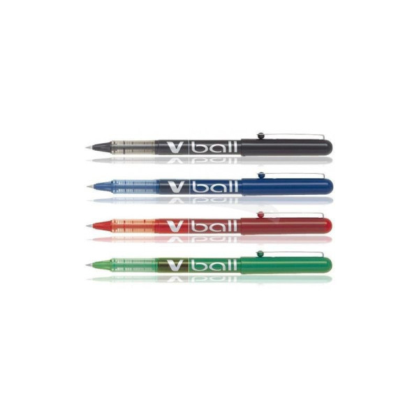 Stylo Roller V-Ball 07 pointe moyenne 0,7mm rouge Pilot | à seulement 1,99 €