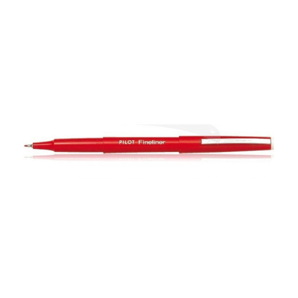 Feutre Fineliner pointe extra fine 0.4mm rouge Pilot pas cher