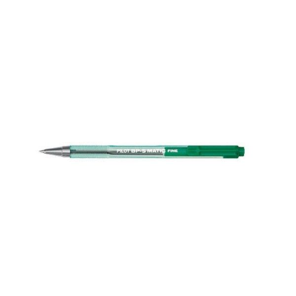 Stylo bille rétractable BP-Matic vert Pilot pas cher